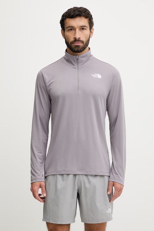 The North Face longsleeve treningowy 24/7 pozostałe fioletowy NF0A8949G7O1