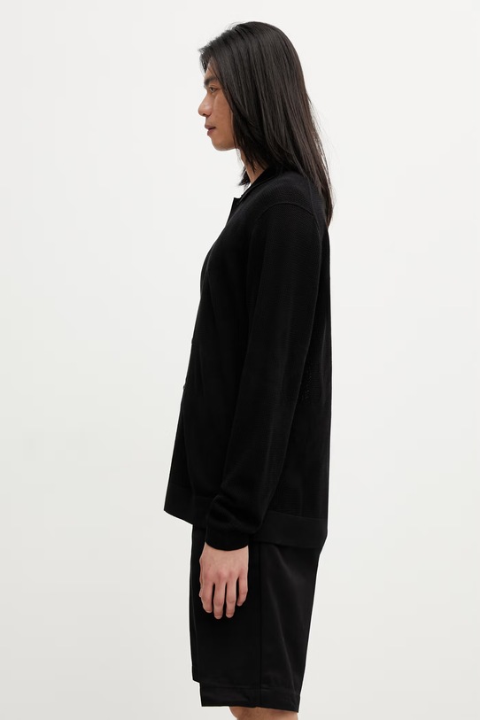 Filling Pieces Breaking Bread kardigan męski 412677500303.130 czarny SS26