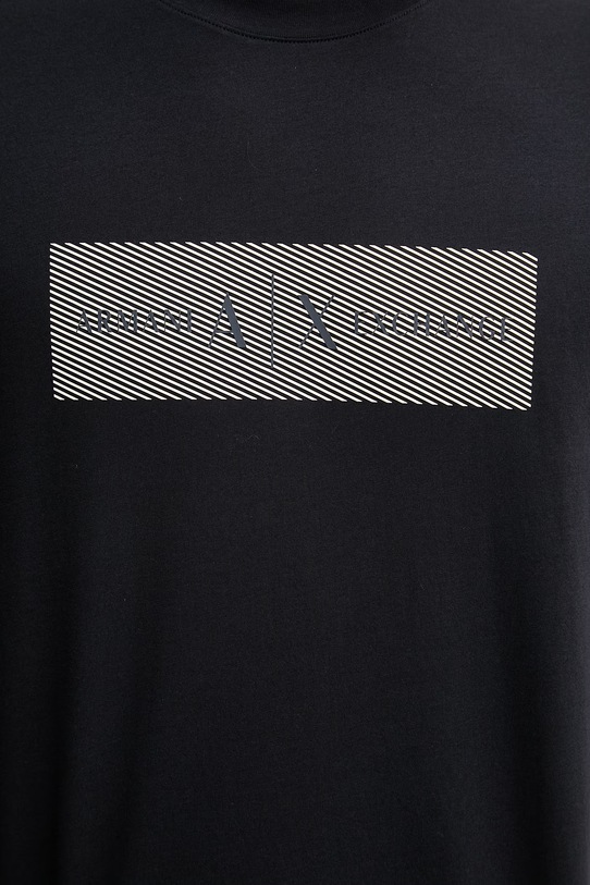 Armani Exchange t-shirt męski bawełniany XM002820.AF10356 granatowy