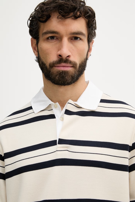 Guess pánsky dlhý rukáv béžová M6GQ05.K3010