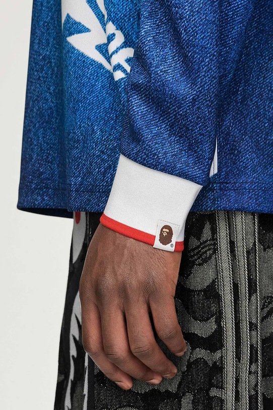 adidas Originals x BAPE longsleeve shirt KF4913 blue