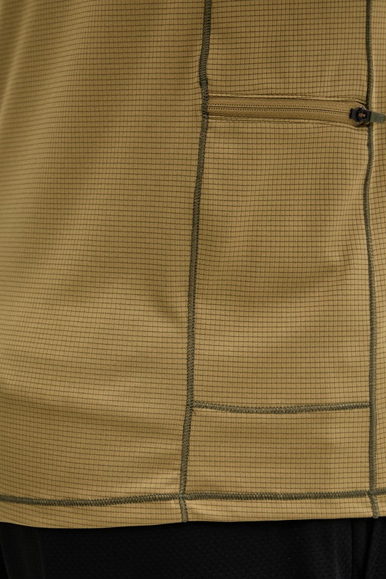 The North Face longsleeve treningowy męski SUNRISER NF0A8BBM2EL1 zielony