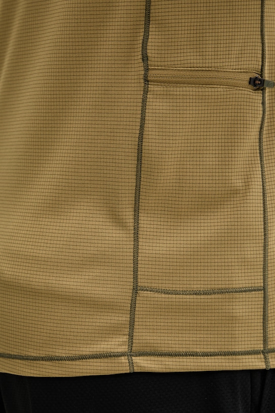 The North Face longsleeve treningowy męski SUNRISER NF0A8BBM2EL1 zielony