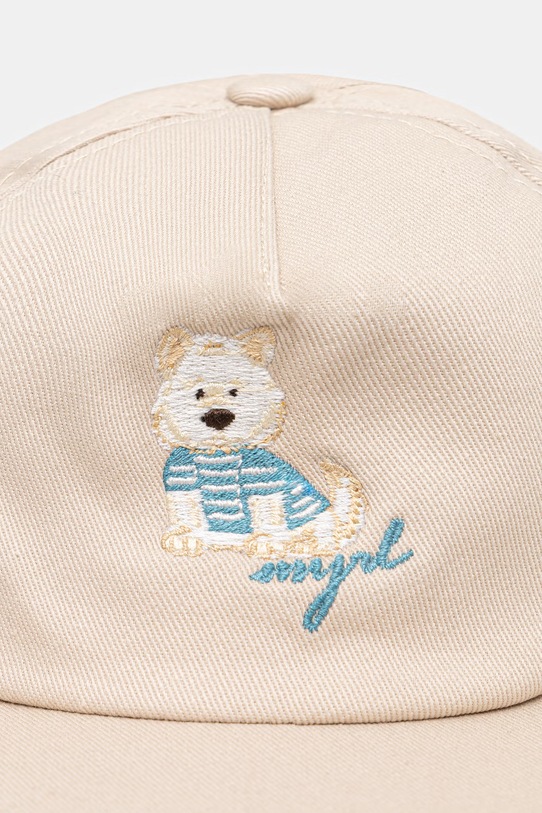 Detská bavlnená šiltovka Mayoral 10148.3C.Baby.PPY2 béžová SS26