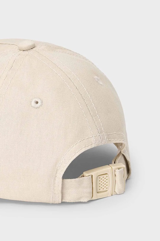 Mayoral czapka z daszkiem bawełniana dziecięca 10193.5C.Mini.PPY2 beżowy SS26