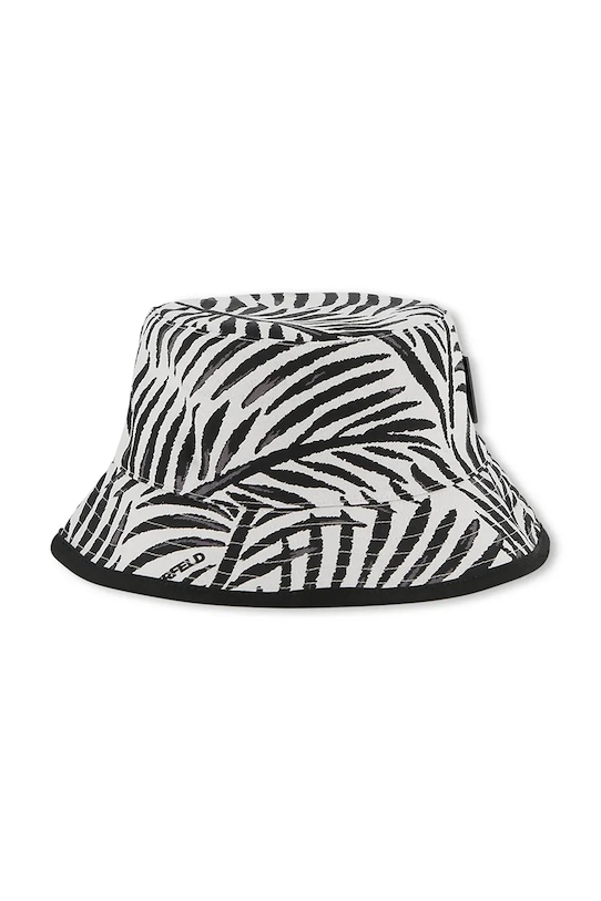 Karl Lagerfeld kapelusz dwustronny bawełniany dziecięcy biały Z31236