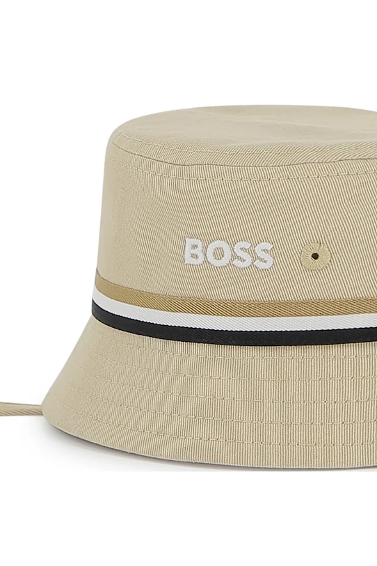 Dječaci Dječji pamučni šešir BOSS J53100 bež