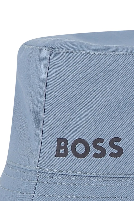 Αγορίστικα Παιδικό αναστρέψιμο καπέλο BOSS J53140 σκούρο μπλε