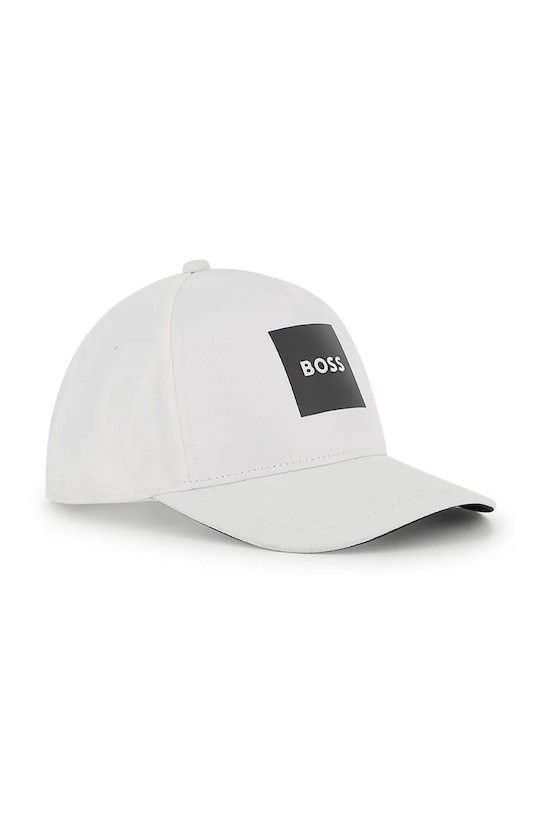 Dječja kapa sa šiltom BOSS ostalo bijela J53166.52.56