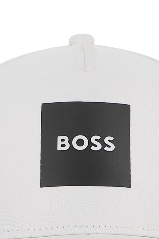 Dječja kapa sa šiltom BOSS bijela J53166.58
