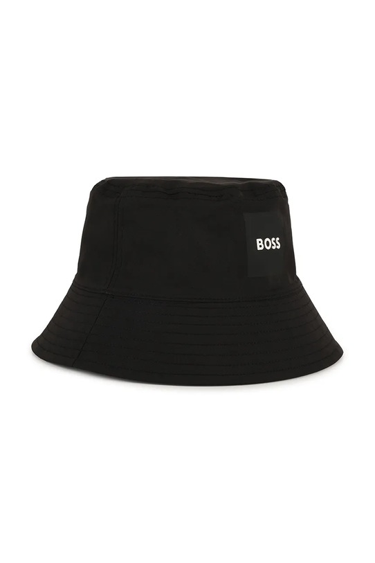 Παιδικό αναστρέψιμο καπέλο BOSS J53113.52.56 μαύρο SS26