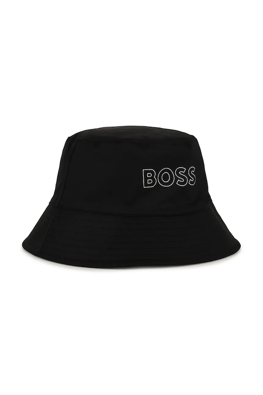 Detský obojstranný klobúk BOSS čierna J53113.58