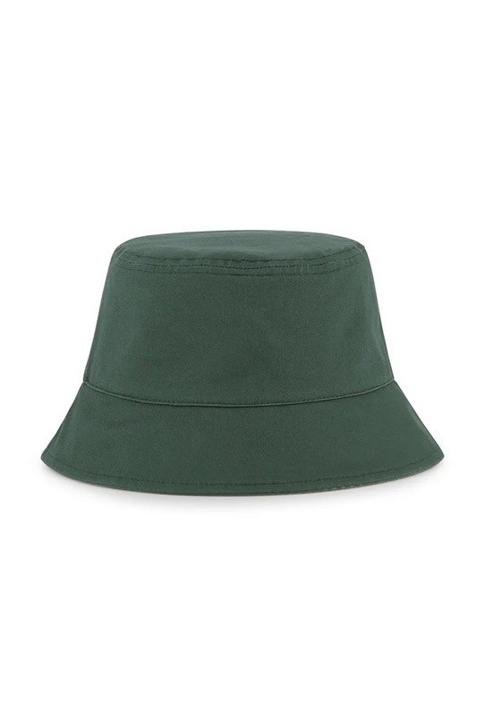 Pamučni dvostrani šešir za djecu BOSS J53117 zelena SS26