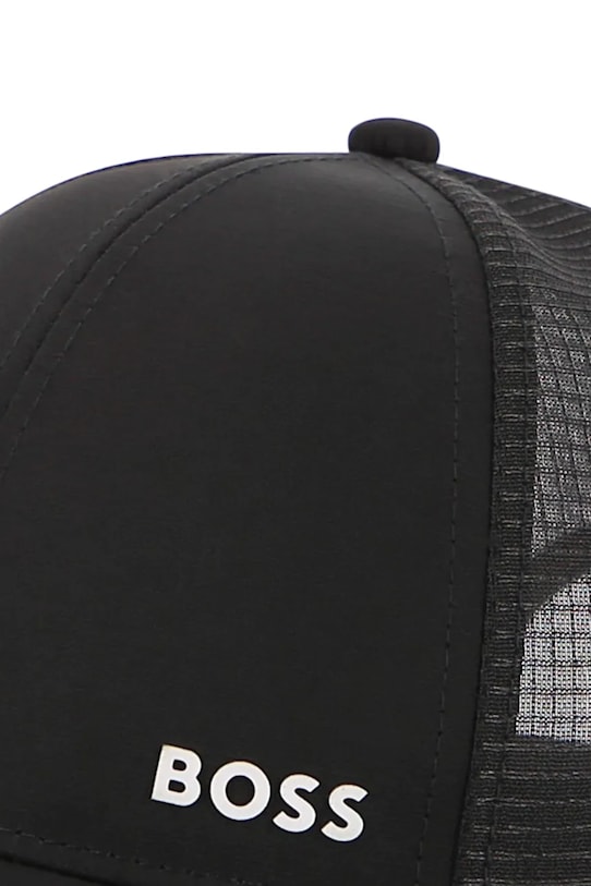 Παιδικό καπέλο μπέιζμπολ BOSS μαύρο J53123.58