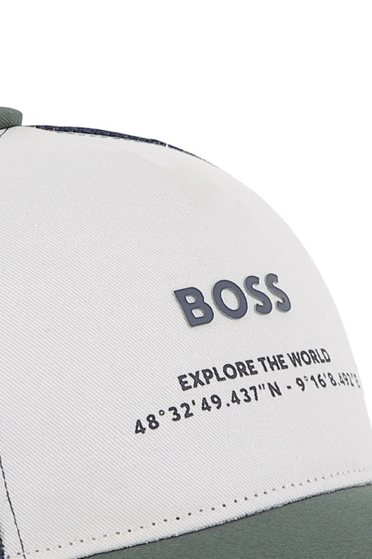 Παιδικό καπέλο μπέιζμπολ BOSS πράσινο J53126.52.56