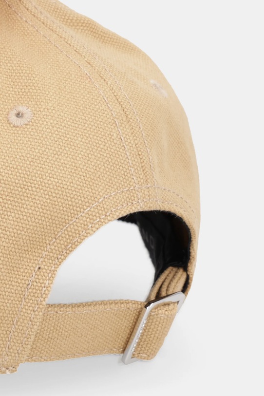 Akcesoria Weekend Max Mara czapka z daszkiem bawełniana AGUFO 2615571044600 brązowy