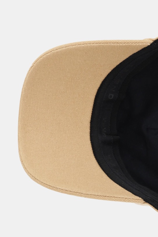 Weekend Max Mara czapka z daszkiem bawełniana AGUFO brązowy 2615571044600