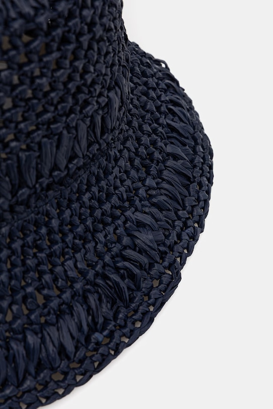 Weekend Max Mara bucket klobuk ženski pleten AFRAGORE 2615571045600 mornarsko modra SS26