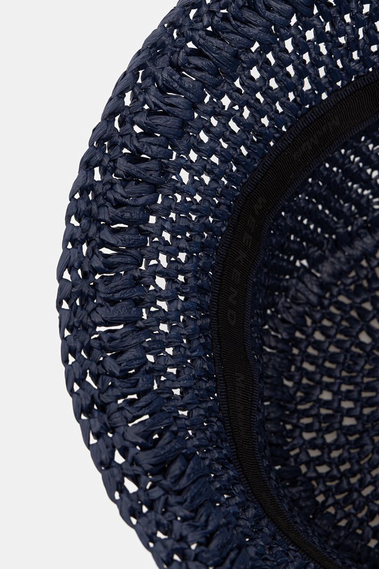 Weekend Max Mara bucket klobuk ženski pleten AFRAGORE 2615571045600 mornarsko modra