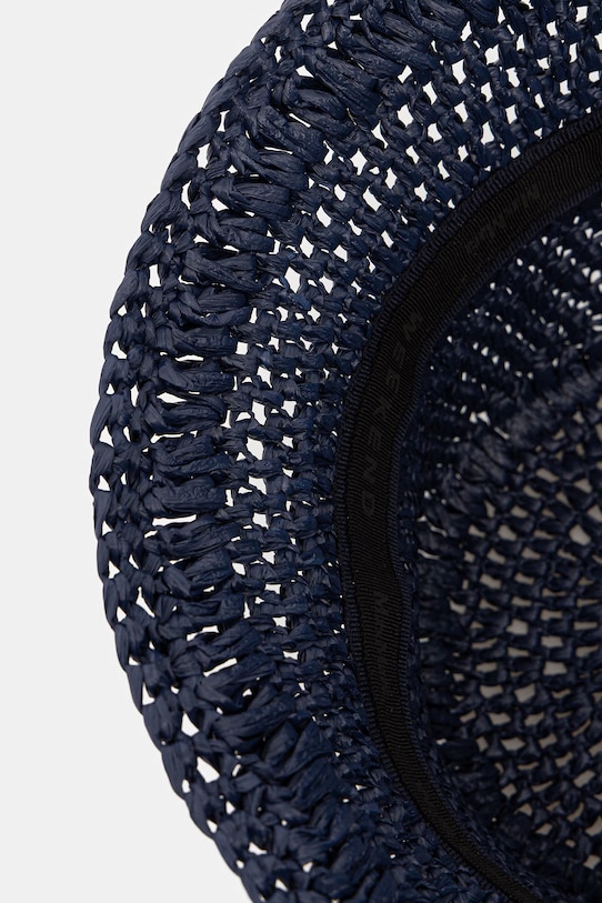 Weekend Max Mara bucket klobuk ženski pleten AFRAGORE 2615571045600 mornarsko modra