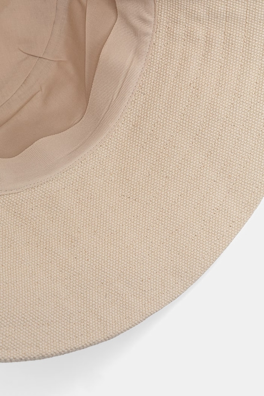 Max Mara Beachwear капелюх жіночий бавовняний GONDOLA бежевий 2616571019600