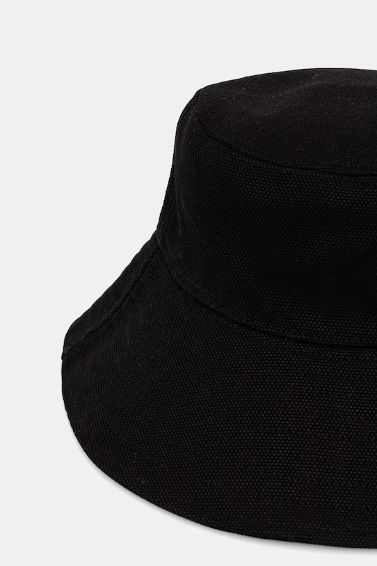 Max Mara Beachwear καπέλο γυναικείο βαμβακερό GONDOLA 2616571019600 μαύρο SS26