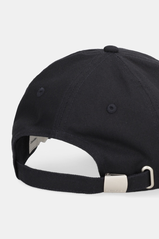 Akcesoria Calvin Klein czapka z daszkiem bawełniana LV04F5003G czarny