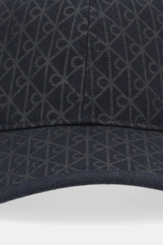Calvin Klein czapka z daszkiem bawełniana LV04F5036G czarny SS26
