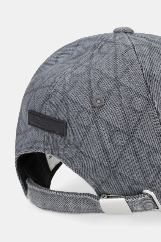 Τζιν καπέλο μπέιζμπολ Calvin Klein LV04F5042G γκρί SS26