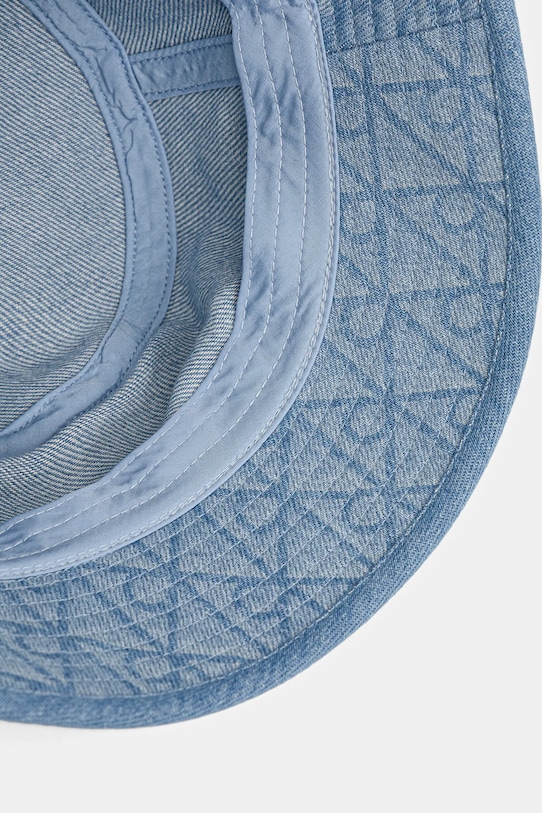 Calvin Klein kapelusz jeansowy niebieski LV04F5043G