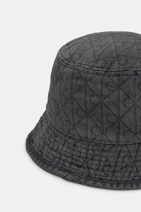 Calvin Klein kapelusz jeansowy LV04F5043G szary SS26