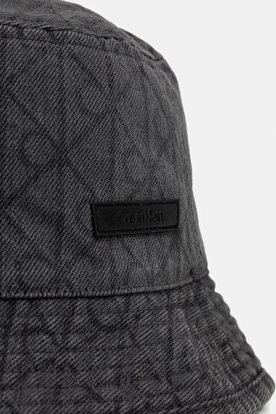 Akcesoria Calvin Klein kapelusz jeansowy LV04F5043G szary