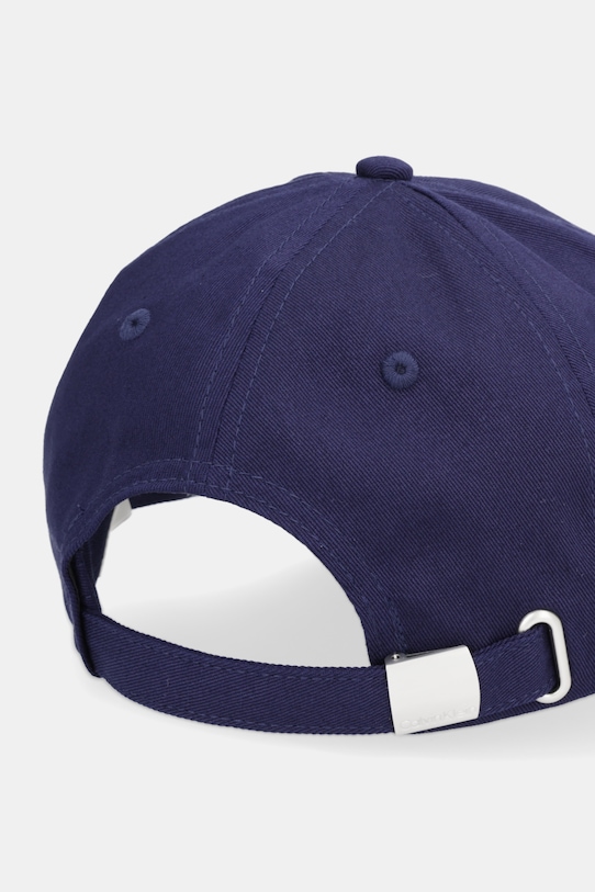 Akcesoria Calvin Klein czapka z daszkiem bawełniana LV04F5044G granatowy