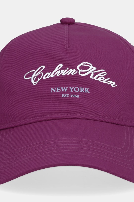 Calvin Klein czapka z daszkiem LV04F5085G różowy SS26