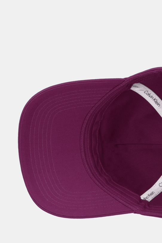 Calvin Klein czapka z daszkiem różowy LV04F5085G