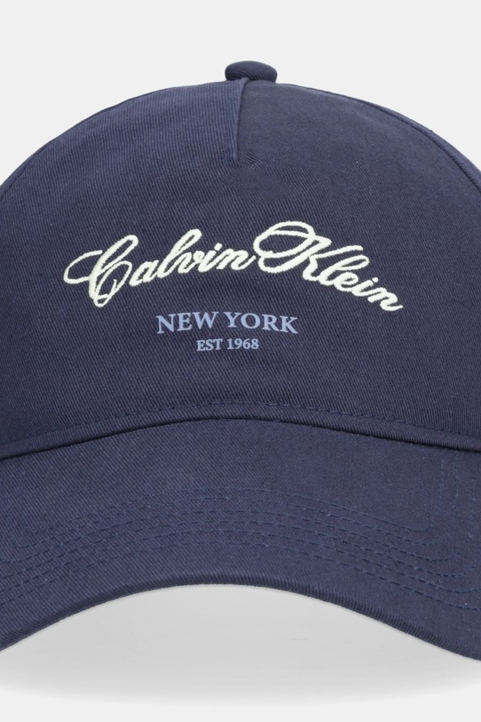 Calvin Klein czapka z daszkiem LV04F5085G granatowy SS26