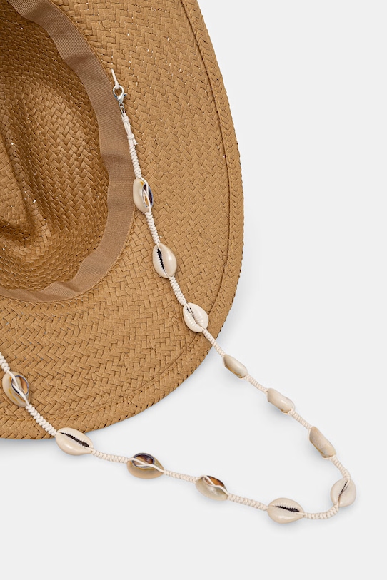 Banana Moon pălărie cu boruri largi pentru femei Crenshaw bej ADELENTO.CRENSH