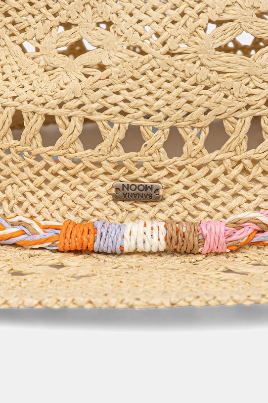 Banana Moon kapelusz słomkowy damski Rodeodrive CHASE.RODEODRIVE beżowy SS26