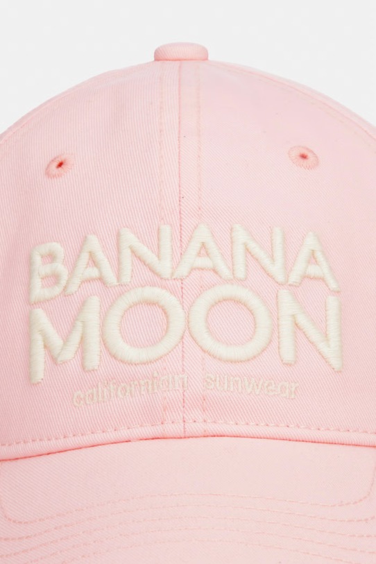 Banana Moon kapa s šiltom ženska bombažna Cino CINOBASICCAP roza SS26