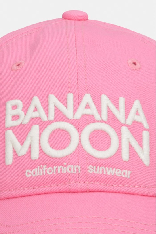 Banana Moon șapcă pentru femei, din bumbac Cino CINOBASICCAP roz SS26