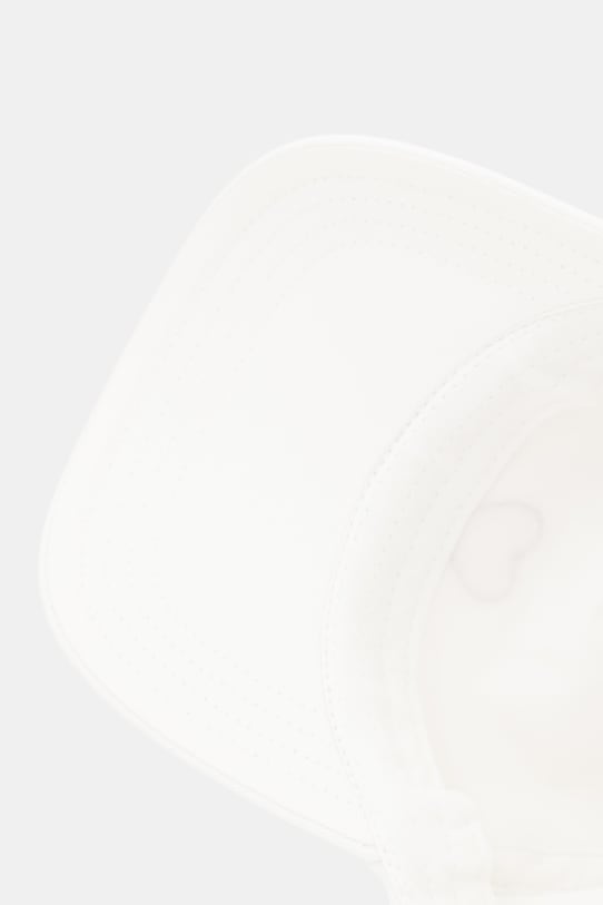 HUGO czapka z daszkiem bawełniana Cara-Valentine beżowy 50557038