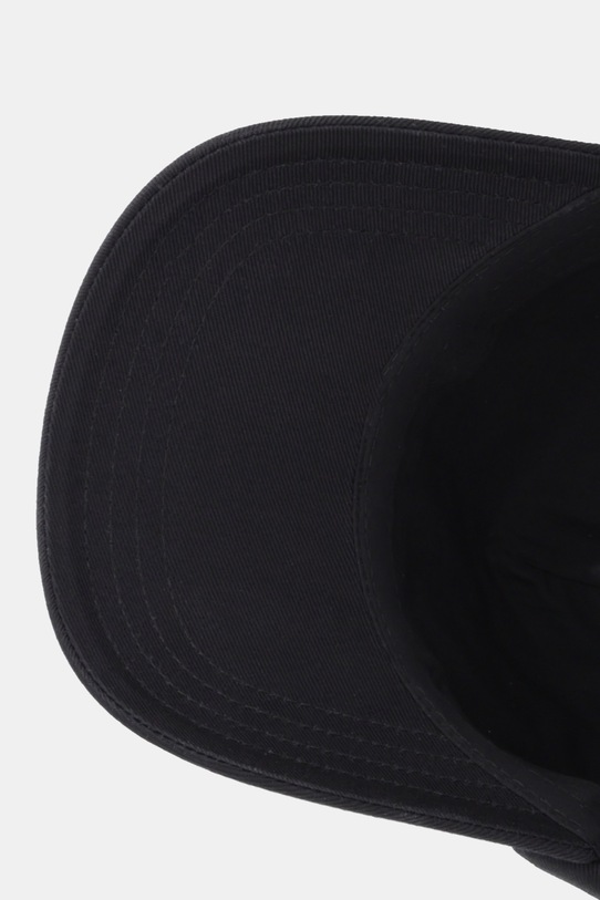 HUGO czapka z daszkiem bawełniana Cara-Valentine czarny 50557038