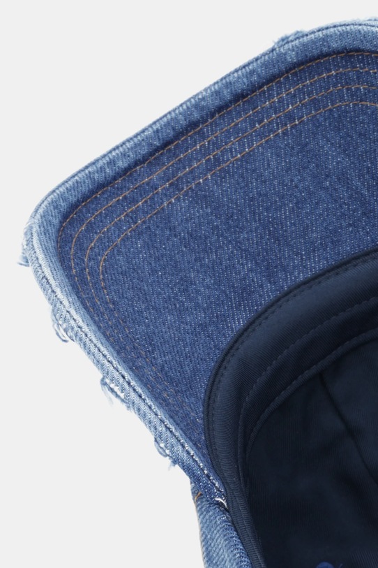 Tommy Jeans czapka z daszkiem bawełniana niebieski AW0AW18094