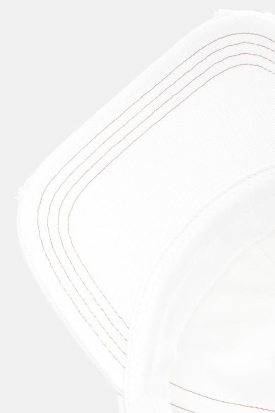 Tommy Jeans czapka z daszkiem bawełniana biały AW0AW18511