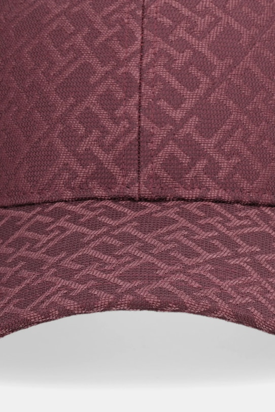 Tommy Hilfiger czapka z daszkiem AW0AW18058 bordowy SS26