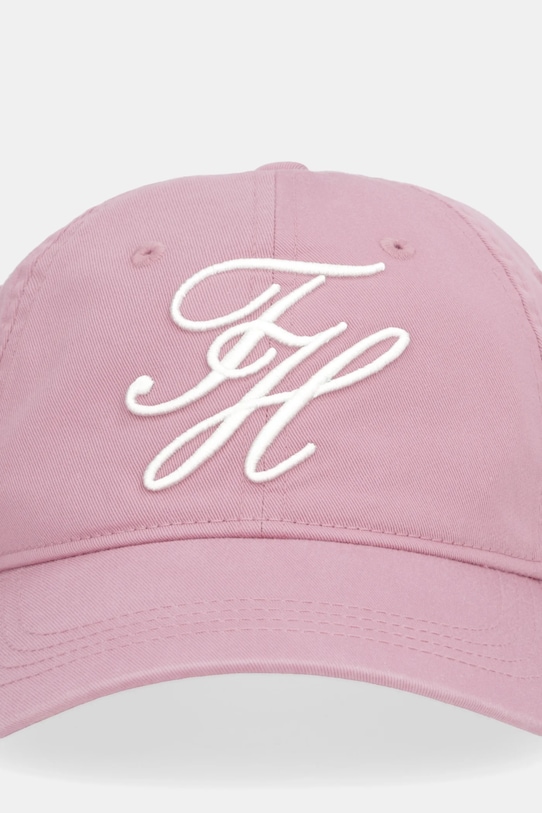 Tommy Hilfiger czapka z daszkiem AW0AW18221 różowy SS26