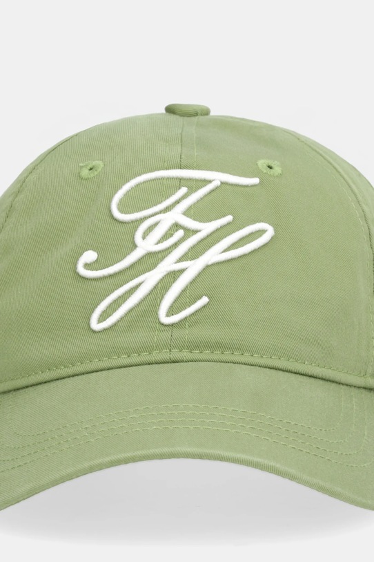 Tommy Hilfiger czapka z daszkiem AW0AW18221 zielony SS26