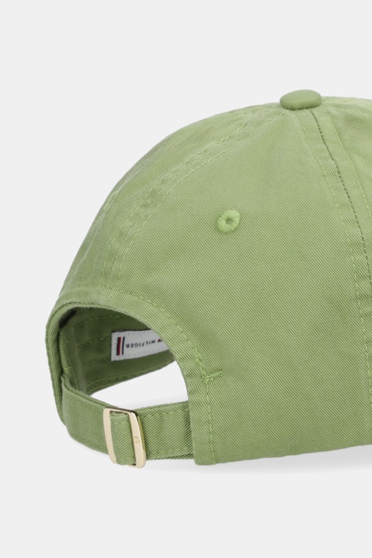 Akcesoria Tommy Hilfiger czapka z daszkiem AW0AW18221 zielony