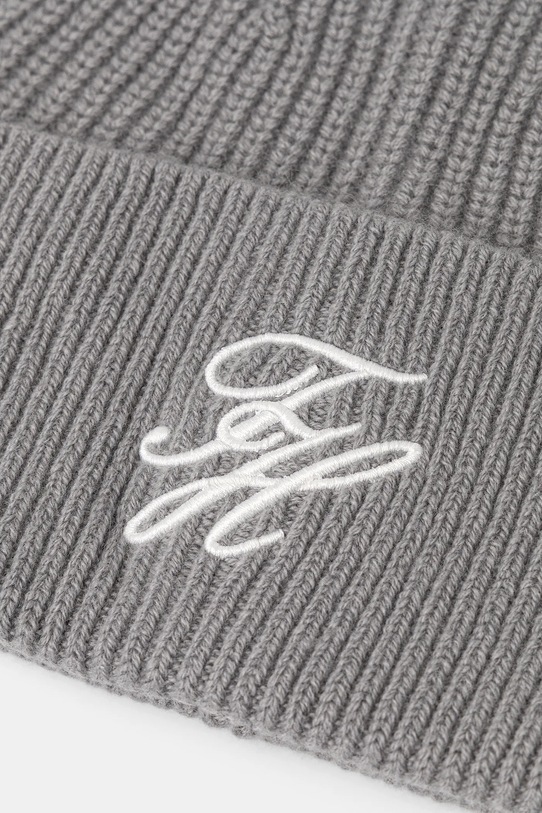 Akcesoria Tommy Hilfiger czapka wełniana AW0AW18515 szary