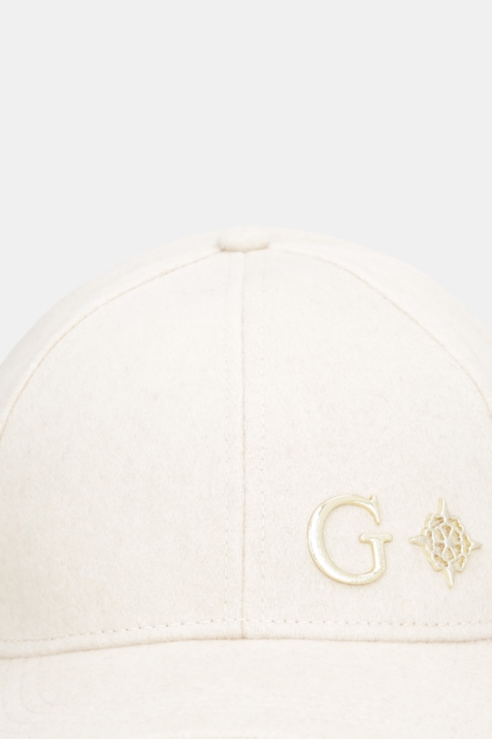 Καπέλο με γείσο και προσθήκη μαλλιού Guess AW5471.POL01 μπεζ SS26